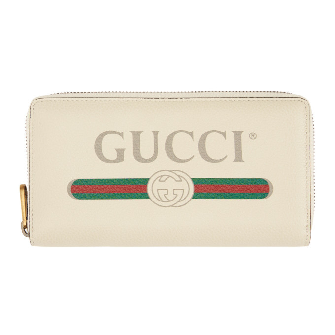 gucci off white wallet