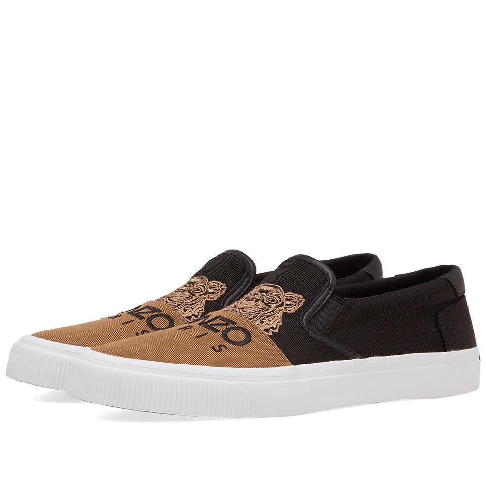 kenzo slip on tiger