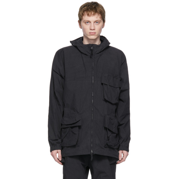 snow peak indigo c/n parka-