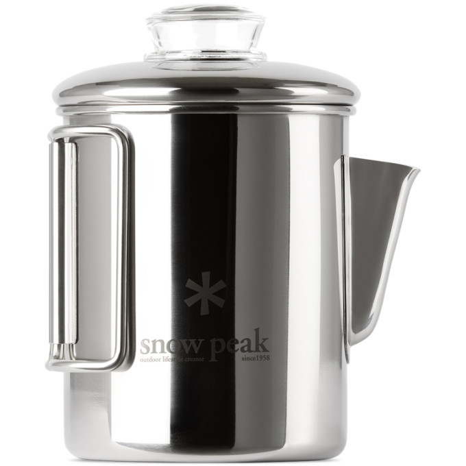 Snow Peak Silver Stainless Coffee 