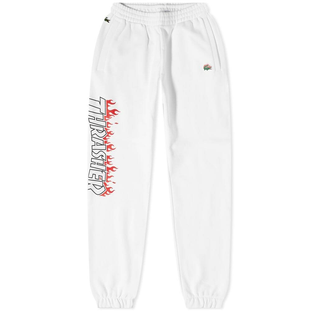 Lacoste x Thrasher Sweat Pant in Black Lacoste