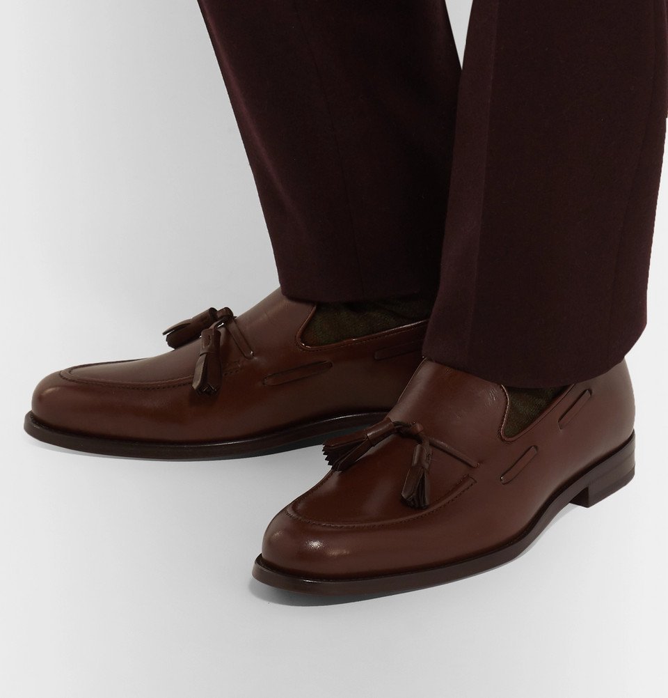 paul smith leather loafers