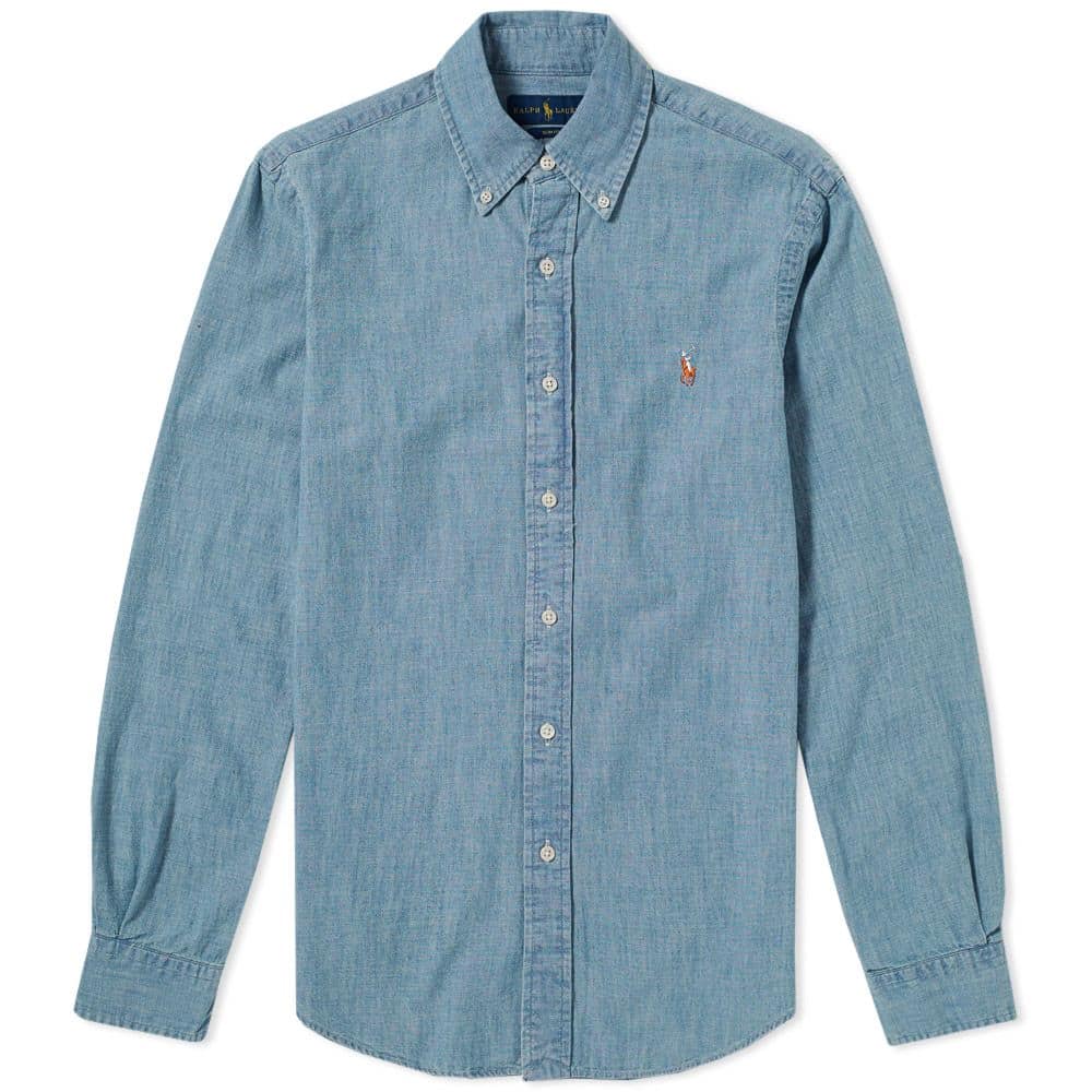 polo chambray shirt