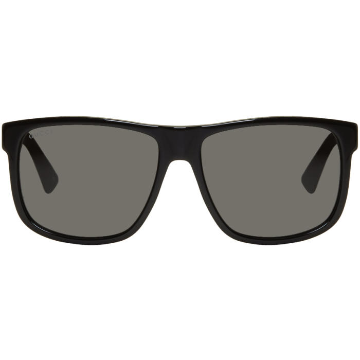 gucci black oversized sunglasses