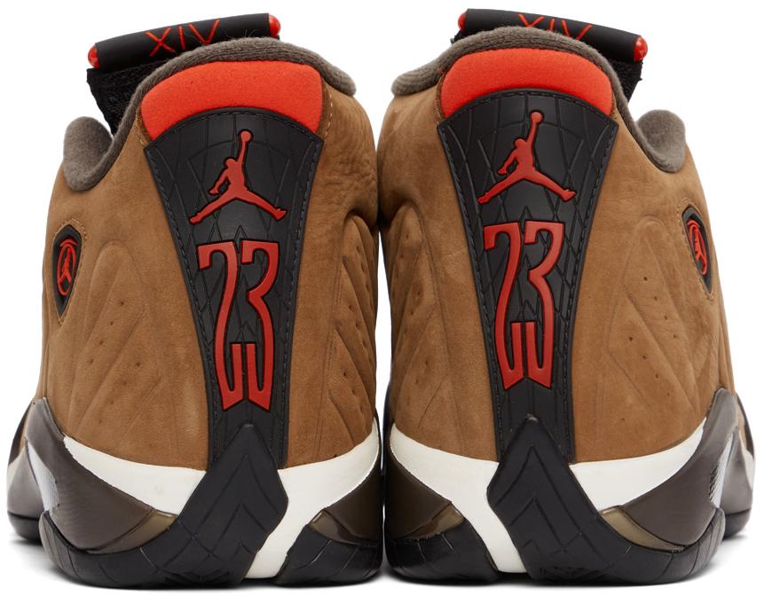 jordan brown leather