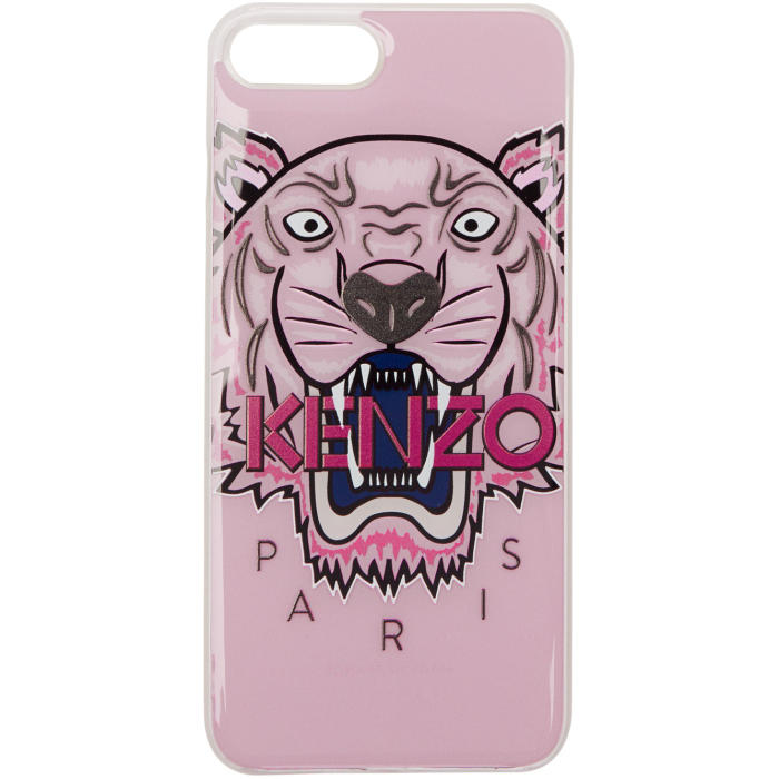 Boghandel halv otte genetisk Kenzo Pink 3D Tiger iPhone 7 Plus Case Kenzo
