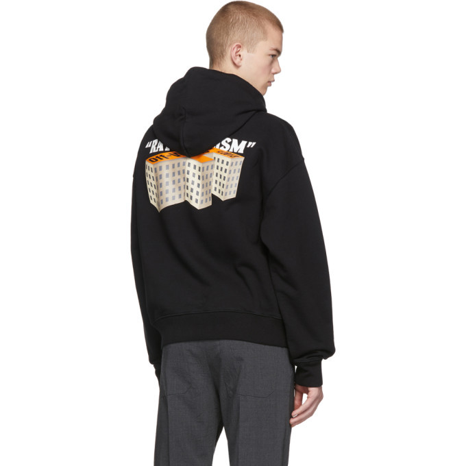 off white building hoodie