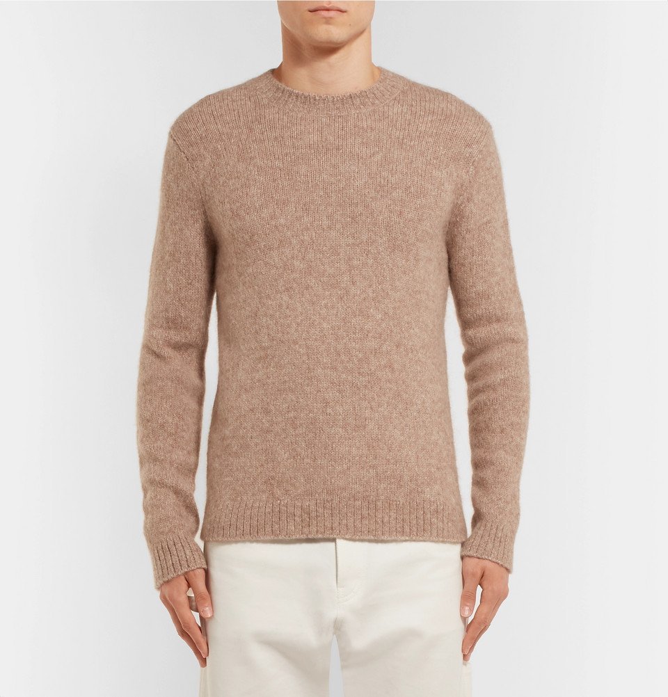 theory alpaca sweater