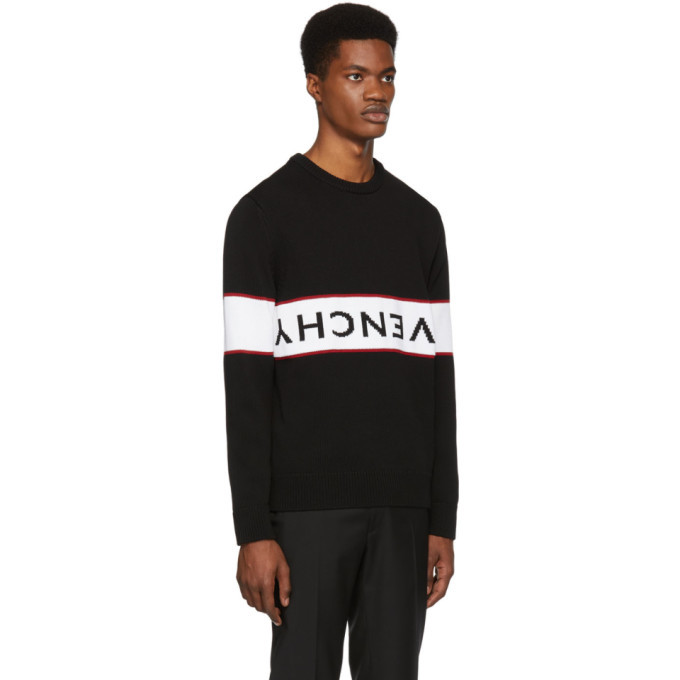 givenchy reverse logo sweater