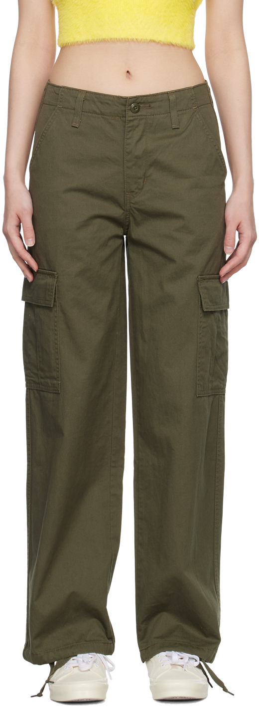 Levi's Khaki '94 Baggy Trousers Levi's Red