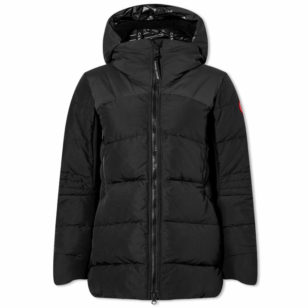Canada Goose Women's Hybridge Coat in Black Canada Goose