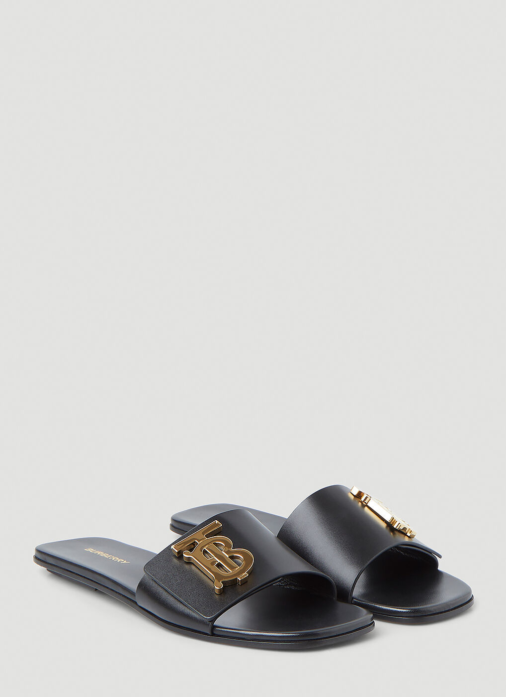 Philippa Sandals in Black Burberry