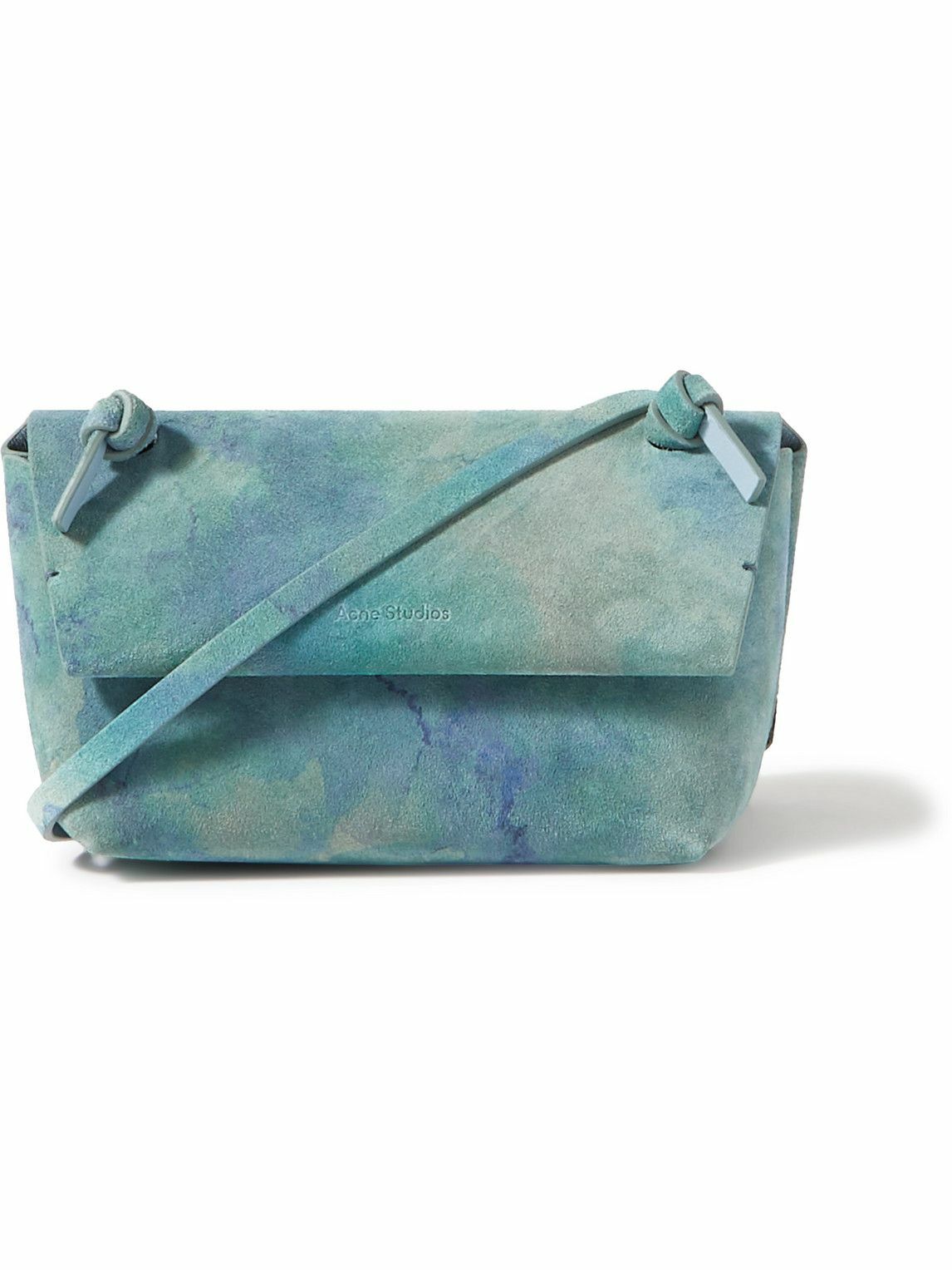 Acne Studios Alexandria Large TieDyed Suede Messenger Bag Acne Studios