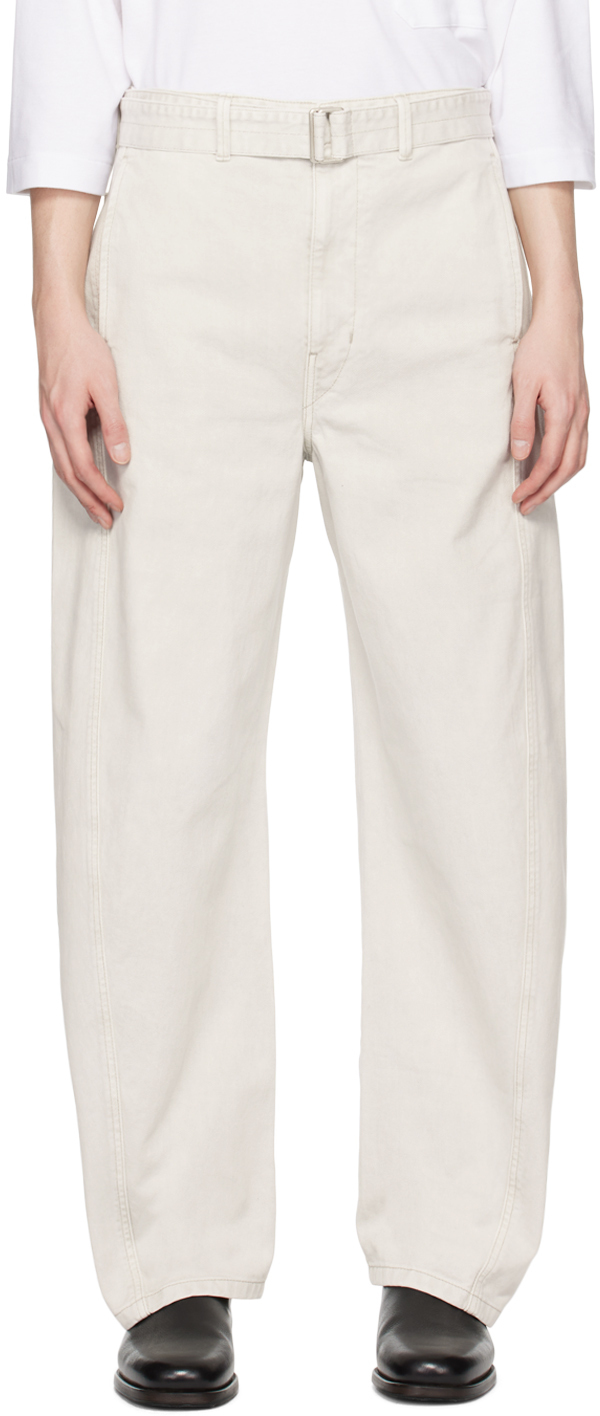 LEMAIRE Gray Twisted Jeans Lemaire
