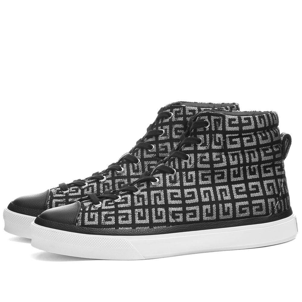Givenchy City High Top Jacquard Sneaker Givenchy
