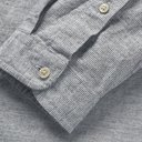 Oliver Spencer - Clerkenwell Slim-Fit Striped Brushed-Cotton Shirt - Men - Indigo
