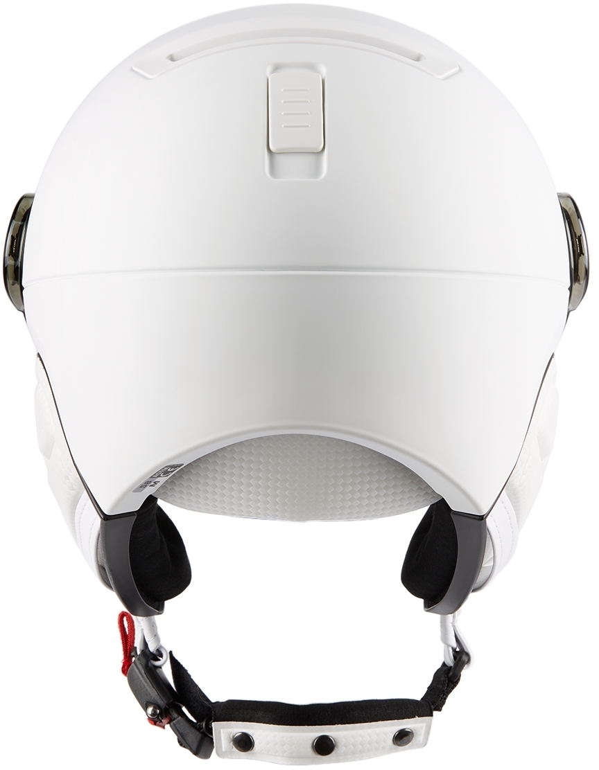 KASK White Piuma R Visor Helmet KASK