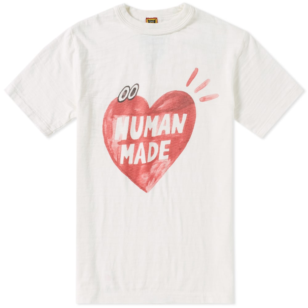 高評価の贈り物 HUMAN MADE HEART T-SHIRT - Tシャツ/カットソー(半袖 