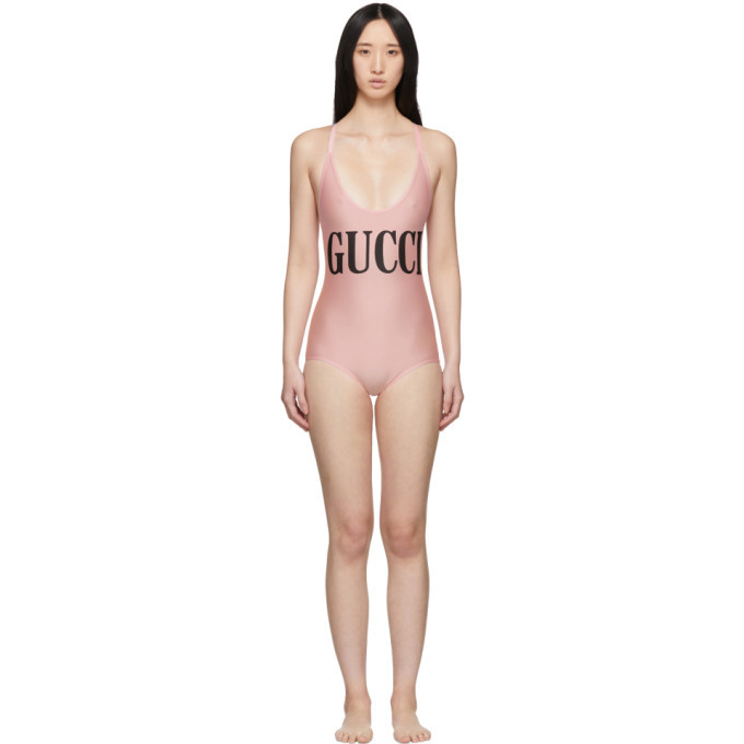 gucci bodysuit pink