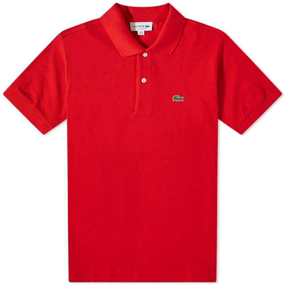 Lacoste Men's Classic L12.12 Polo Shirt in Red Lacoste