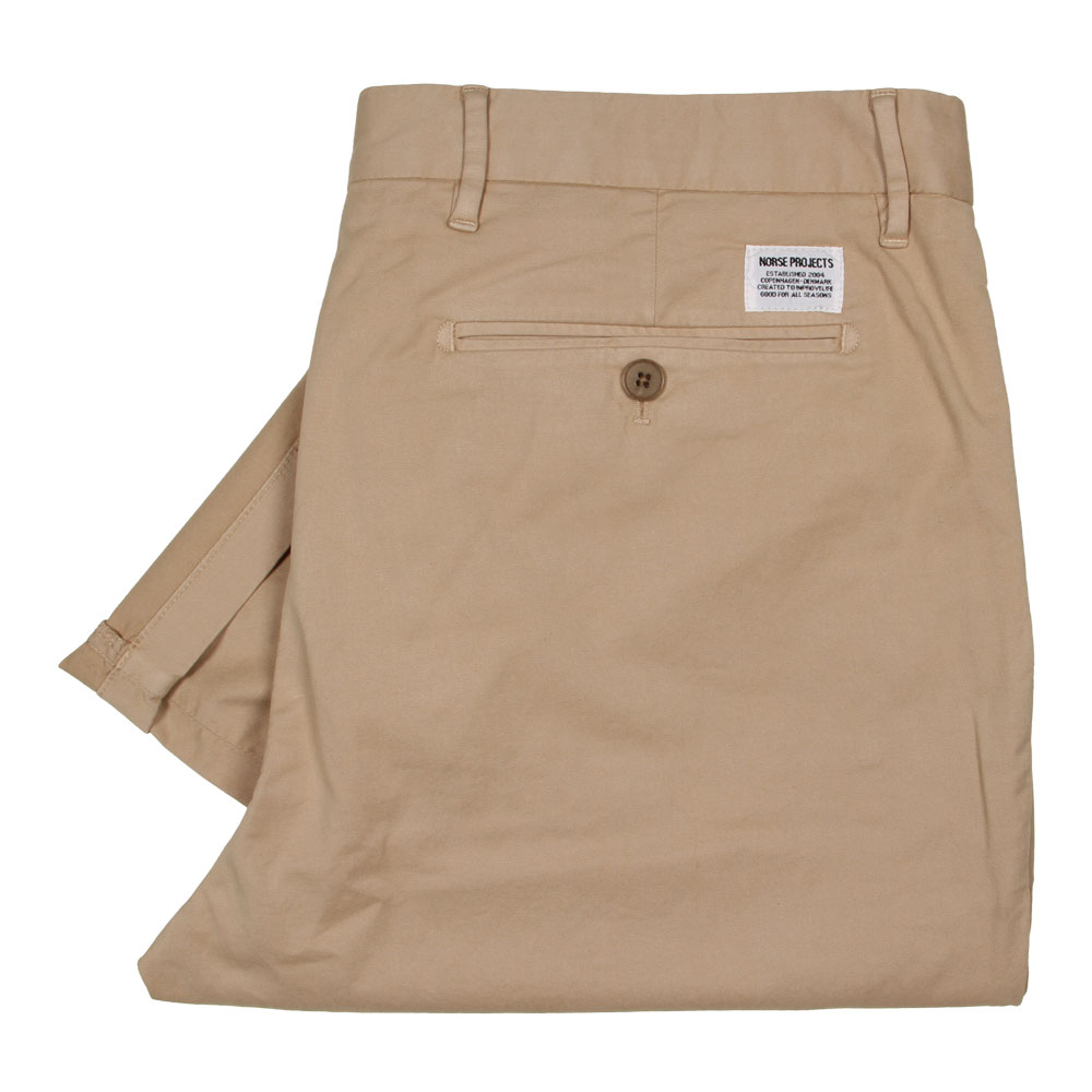 Aros Light Chinos - Khaki Norse Projects