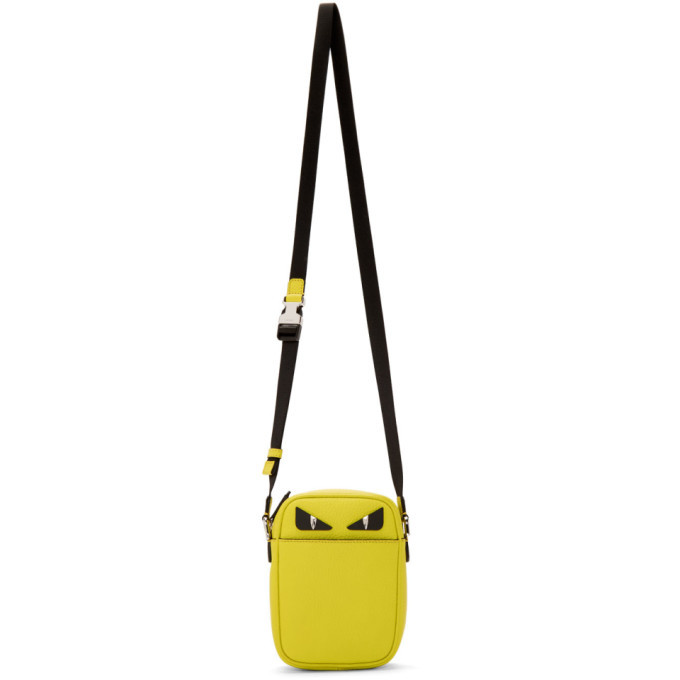 Fendi Yellow Small Bag Bugs Messenger Bag Fendi