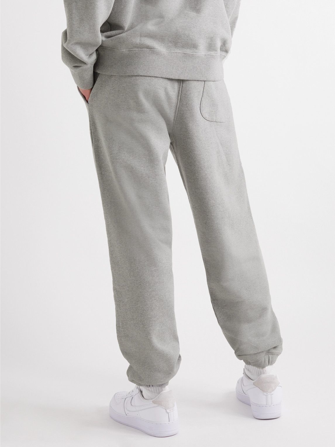 CDLP - Mobilité Tapered Logo-Embroidered Cotton-Jersey Sweatpants ...