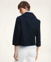 Brooks Brothers Women's Stretch Cotton Nautical Jacket | Navy