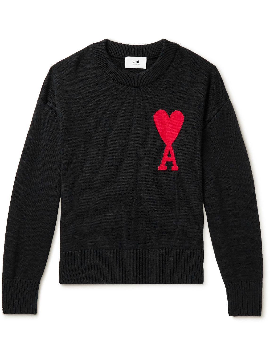 AMI PARIS】☆最新☆LOGO PATCH SWEATER (AMI PARIS/スウェット