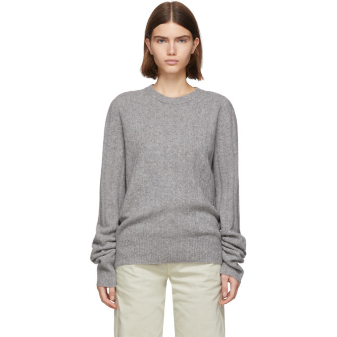 helmut lang grey sweater