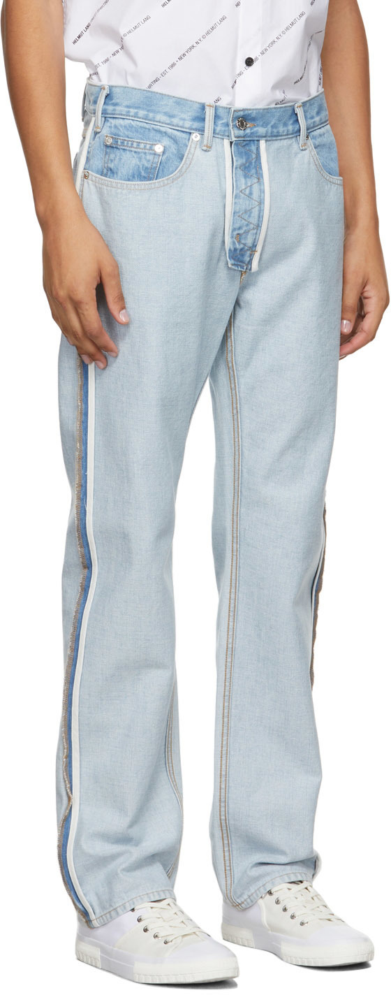 Helmut Lang Blue Washed 1999 Jeans 