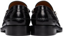 Burberry Black Leather Broadbrook Loafers
