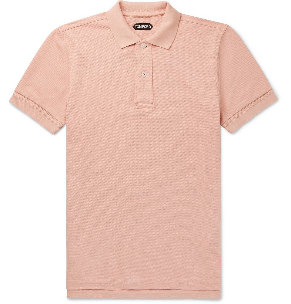 Polo Shirt - Men - Peach TOM FORD