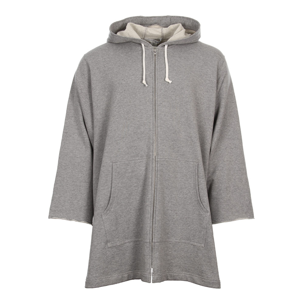 comme des garcons grey zip up