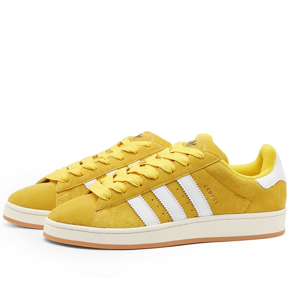 Adidas Campus 00s Sneakers in Spice Yellow/White adidas