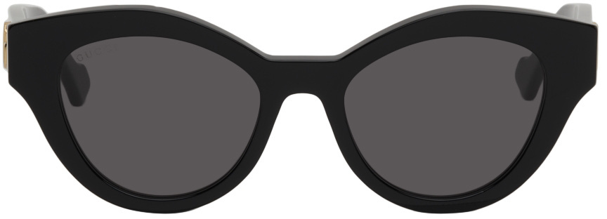 gucci black cat eye sunglasses
