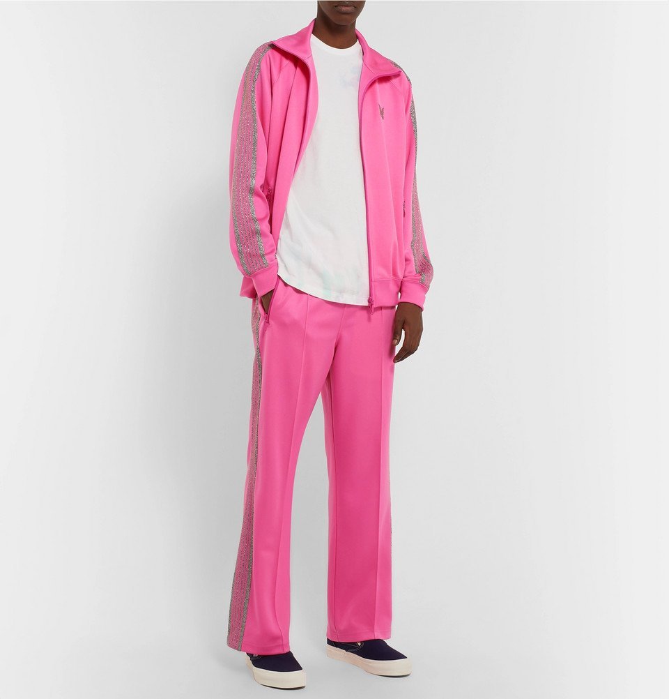 needles track pants pink