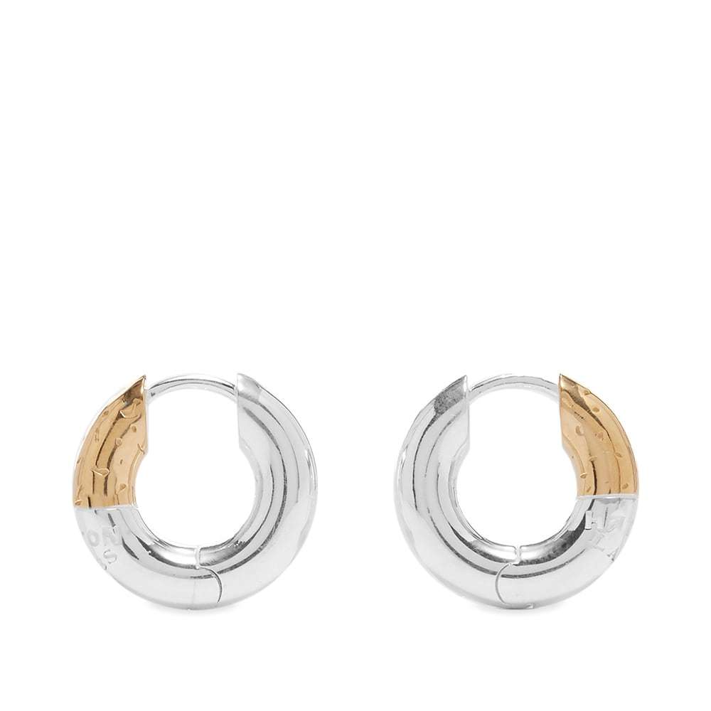 Photo: Hatton Labs Gold Ciggie Hoop Earrings
