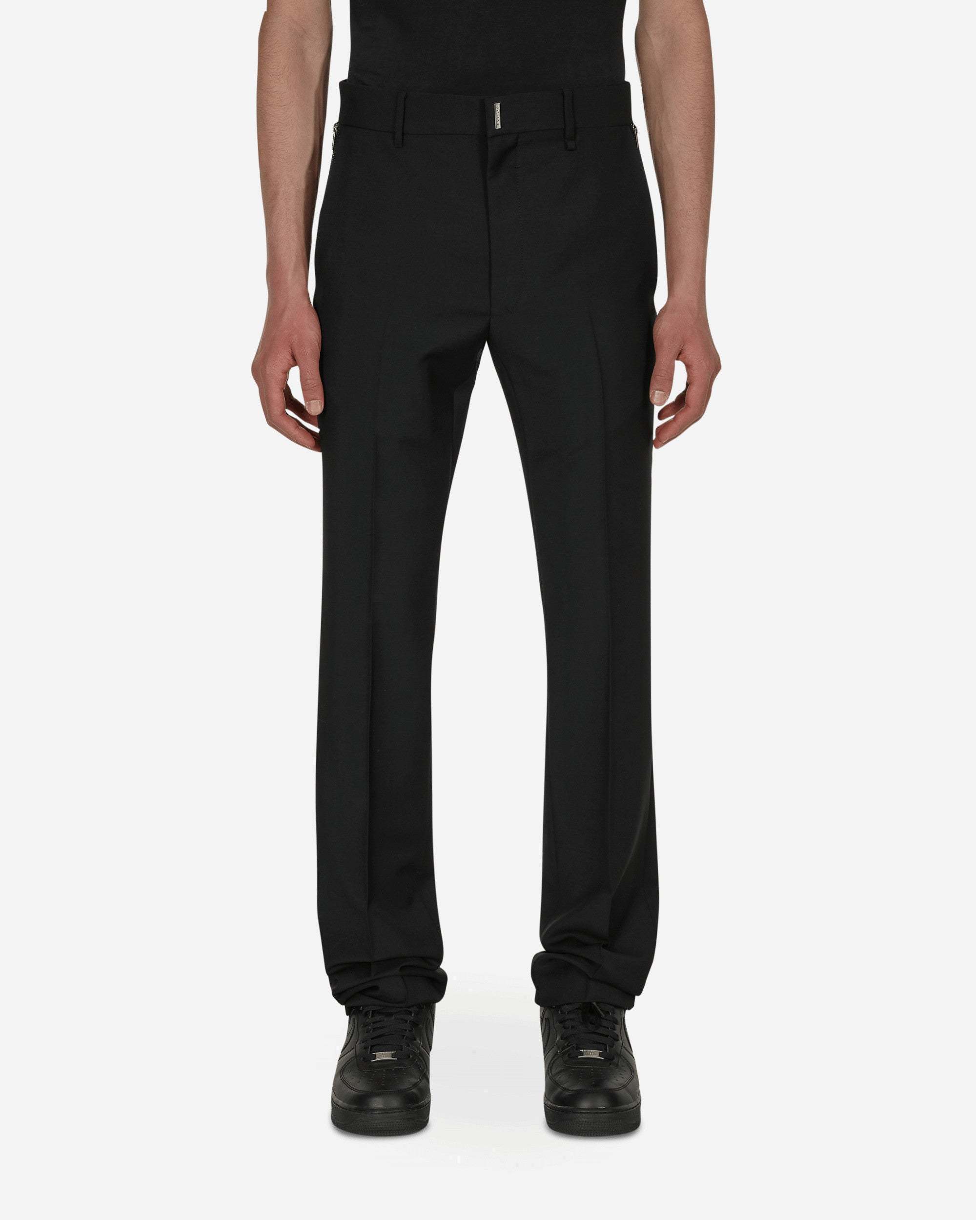 Zip Details Wool Trousers Givenchy