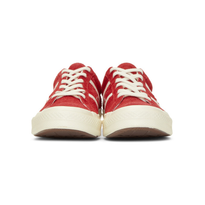 Converse Red One Star Academy Sneakers Converse