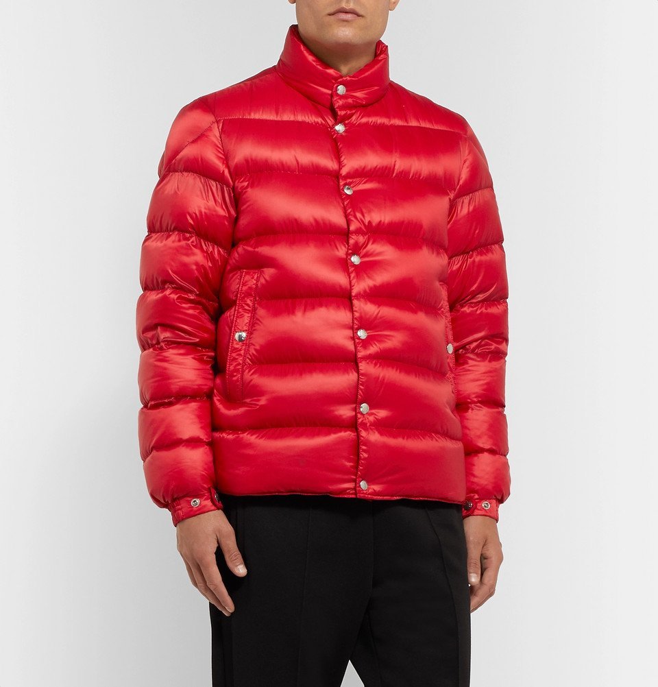 Moncler - Piriac Slim-Fit Quilted Shell Down Jacket - Red Moncler