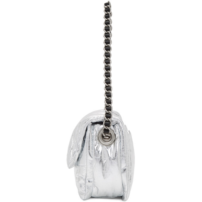 marc jacobs metallic pillow bag