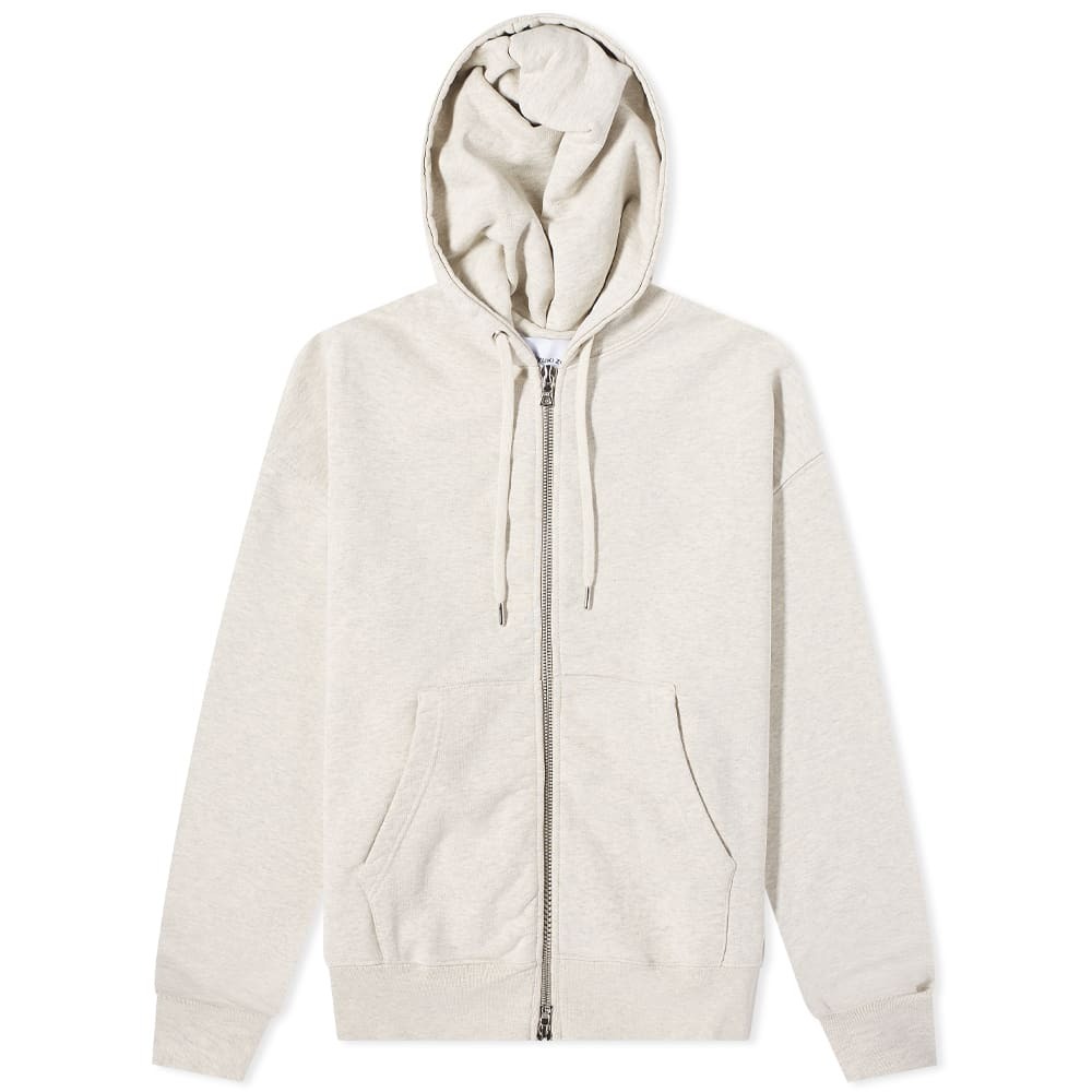 MKI Men's Heavyweight Zip Hoody in Oatmeal MKI Miyuki-Zoku