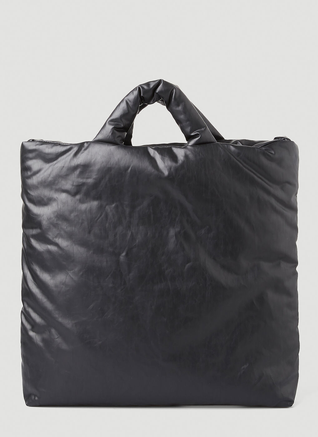Pillow Oil Medium Tote Bag in Black Kassl Editions