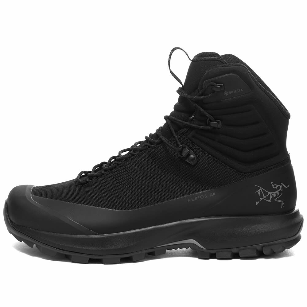 Arc'teryx Men's Aerios AR Mid GTX Hiking Boot in Black/Pilot Arc'teryx