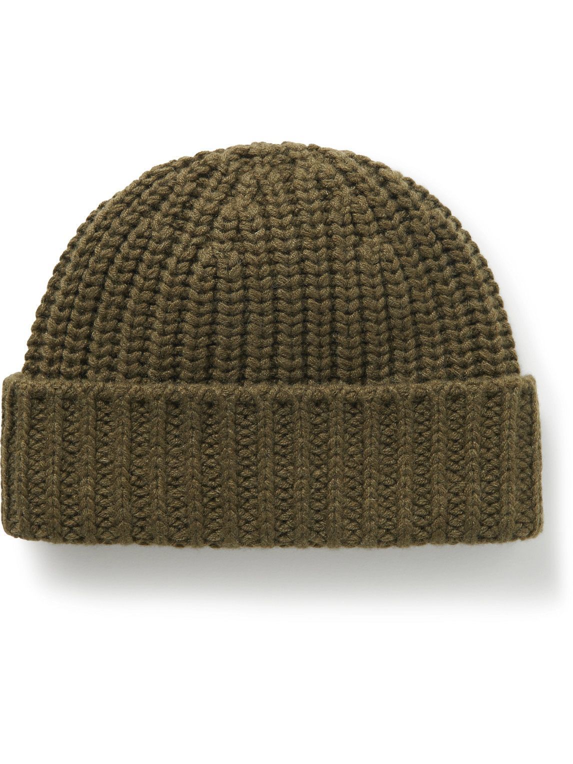 Johnstons of Elgin Ribbed Cashmere Beanie Johnstons of Elgin