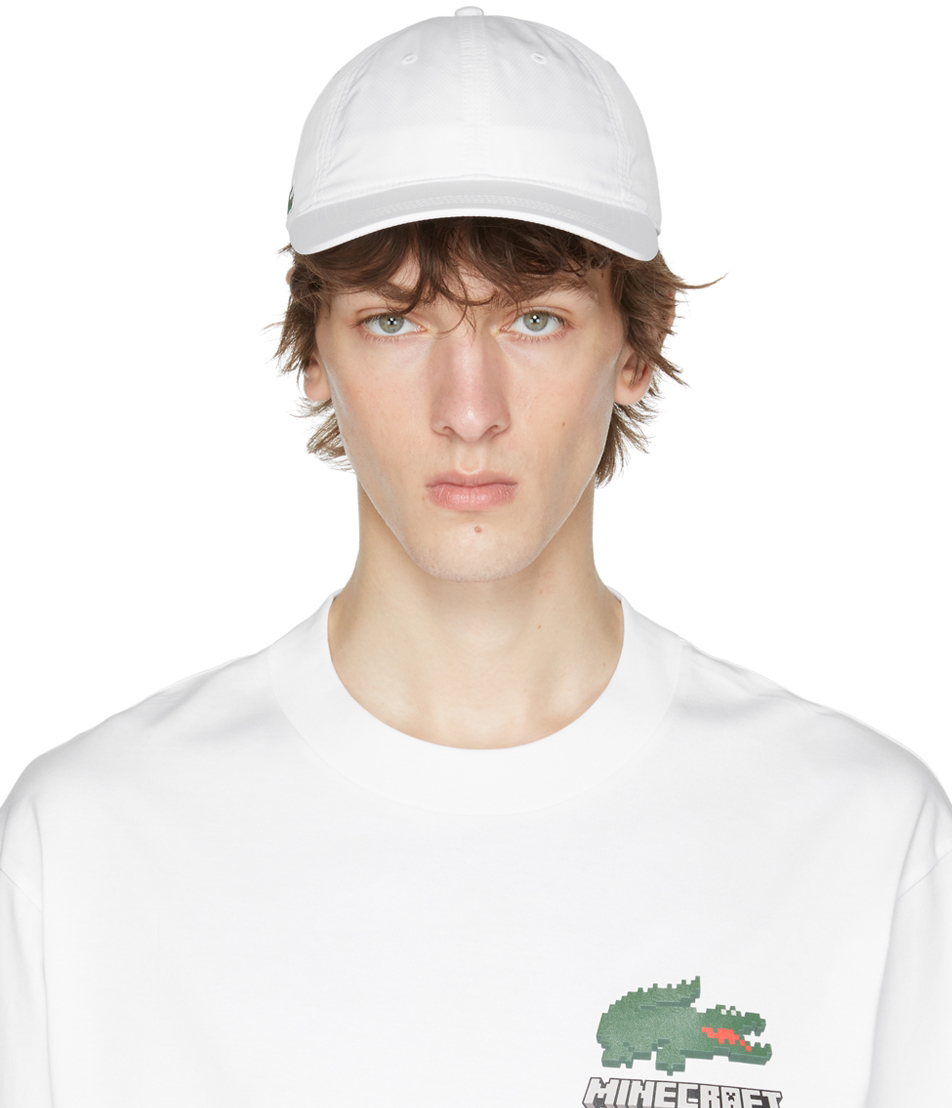 Lacoste White Sport Lightweight Cap Lacoste