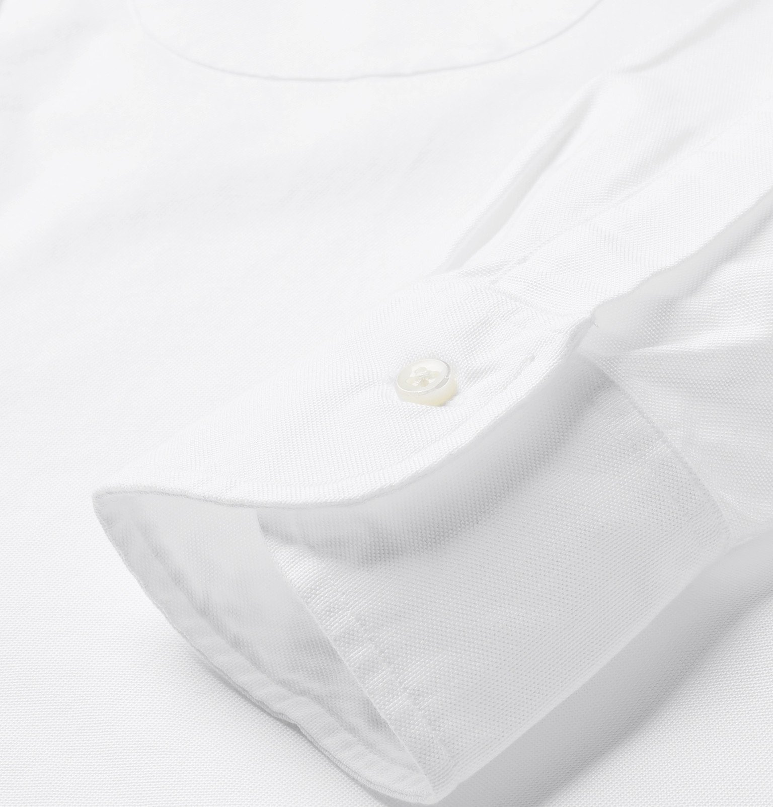Sid Mashburn - Slim-Fit Cotton Oxford Shirt - White Sid Mashburn