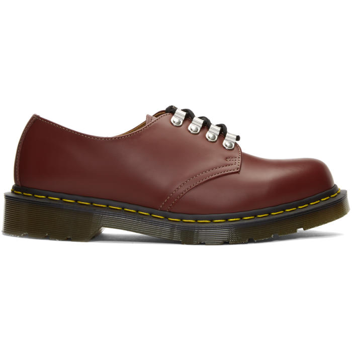 Comme des Garçons Homme Deux Red Dr. Martens Edition Kristinn Lace-up  Derbys Comme des Garcons Homme Deux