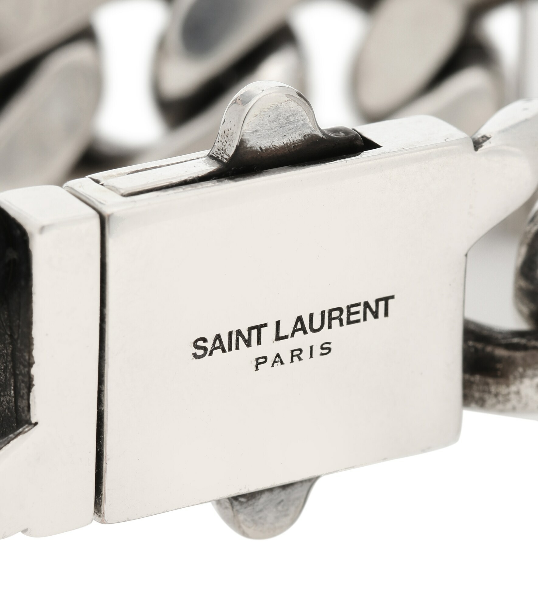 Saint Laurent - Curb-chain bracelet Saint Laurent